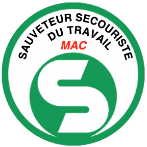 Macaron Sauveteur secouriste du travail MAC.